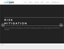 Tablet Screenshot of clearpathglobal.com